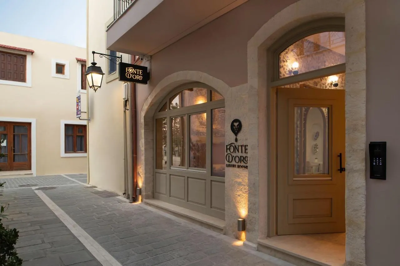 Fonte d'Oro Luxury Rooms Réthymnon Appartement