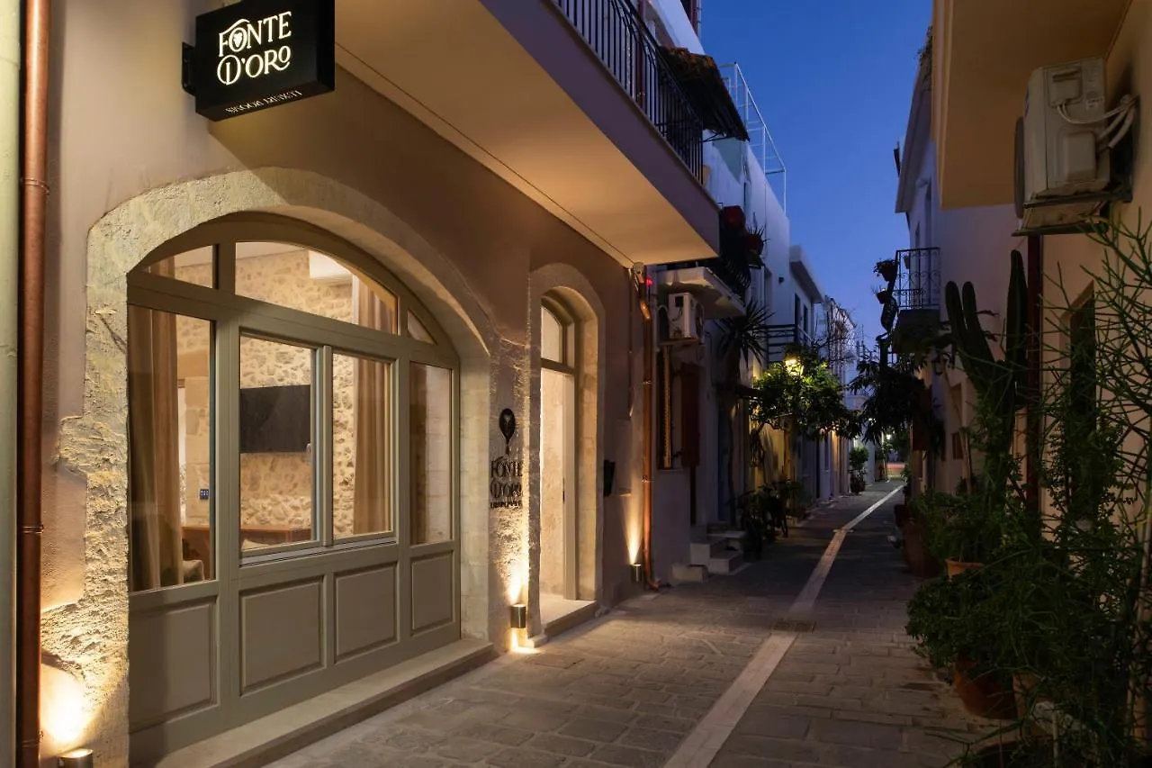 Appartement Fonte d'Oro Luxury Rooms Réthymnon