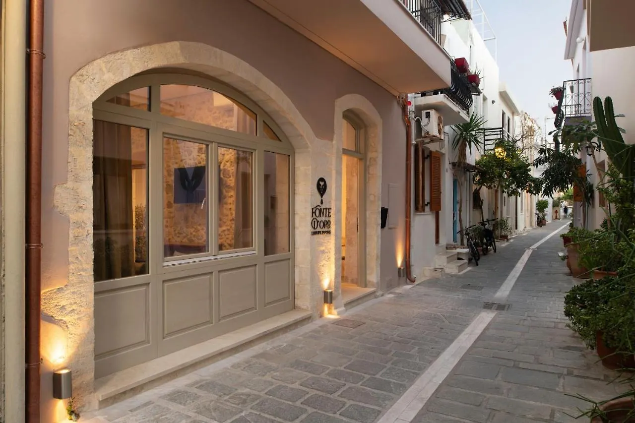 Fonte d'Oro Luxury Rooms Réthymnon Grèce